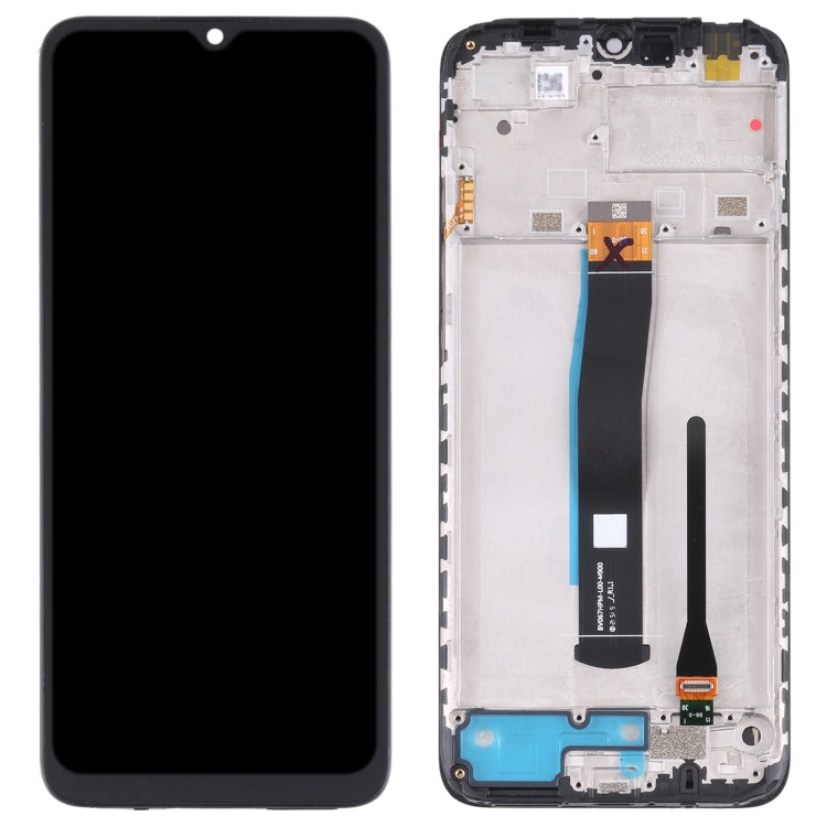 Original LCD Screen and Digitizer Full Assembly with Frame for Xiaomi Redmi 10C/Redmi 10 India/Poco C40 - free shipping - PMC TechLife - Order now!