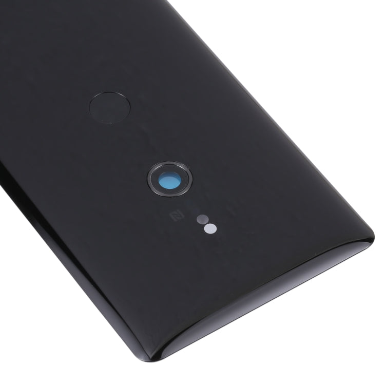 Original Battery Back Cover with Fingerprint for Sony Xperia XZ3(Black)