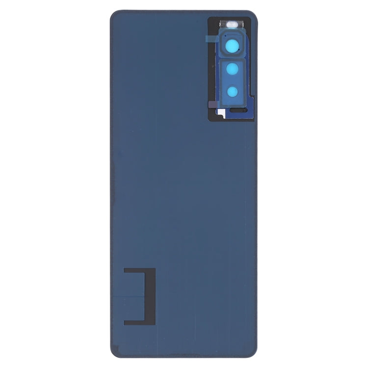 Original Battery Back Cover with Fingerprint for Sony Xperia 10 II(Blue) - Back Cover by PMC TechLife | Online Shopping South Africa | PMC TechLife