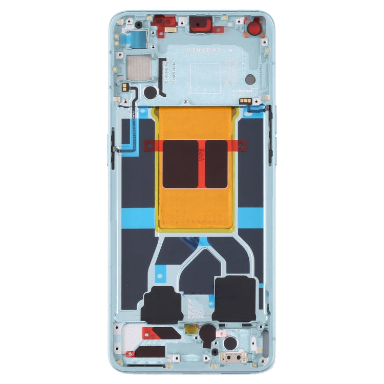 For OPPO Reno6 5G PEQM00 CPH2251 Original Front Housing LCD Frame Bezel Plate (Green)