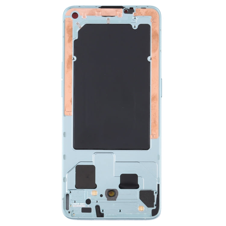 For OPPO Reno6 5G PEQM00 CPH2251 Original Front Housing LCD Frame Bezel Plate (Green)