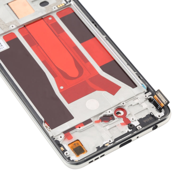 Original LCD Screen For OPPO Reno3 5G/Reno3 Youth/F15/Find X2 Lite/K7 5G Digitizer Full Assembly with Frame (Gold)