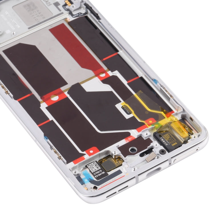 For OnePlus 10 Pro NE2210 Digitizer Full Assembly with Frame Original LCD Screen (Silver) - free shipping - PMC TechLife - Order now!