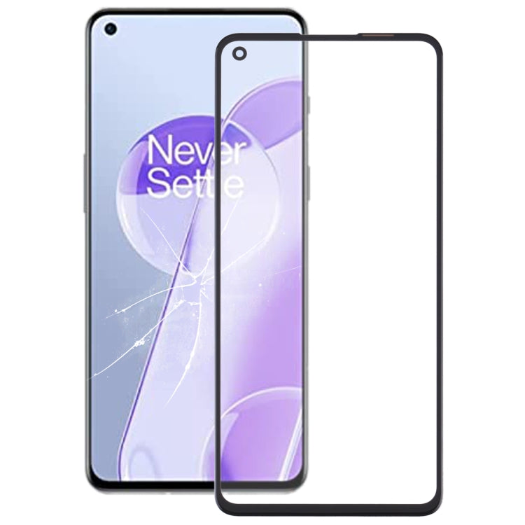 For OnePlus 9RT 5G MT2110 MT2111 Front Screen Outer Glass Lens with OCA Optically Clear Adhesive (Black) - free shipping - PMC TechLife - Order now!