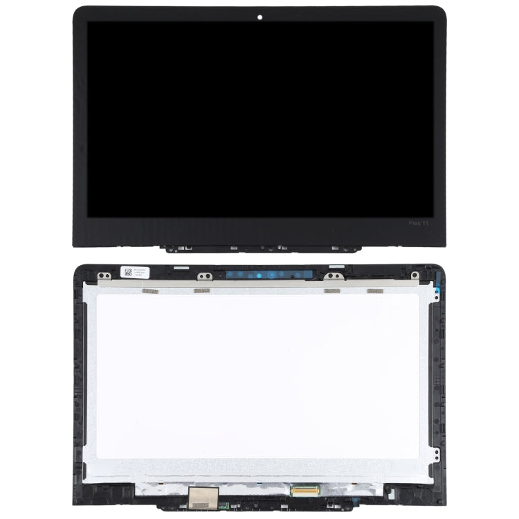 OEM LCD Screen for Lenovo Chromebook YOGA N23 Digitizer Full Assembly with Frame (Black)