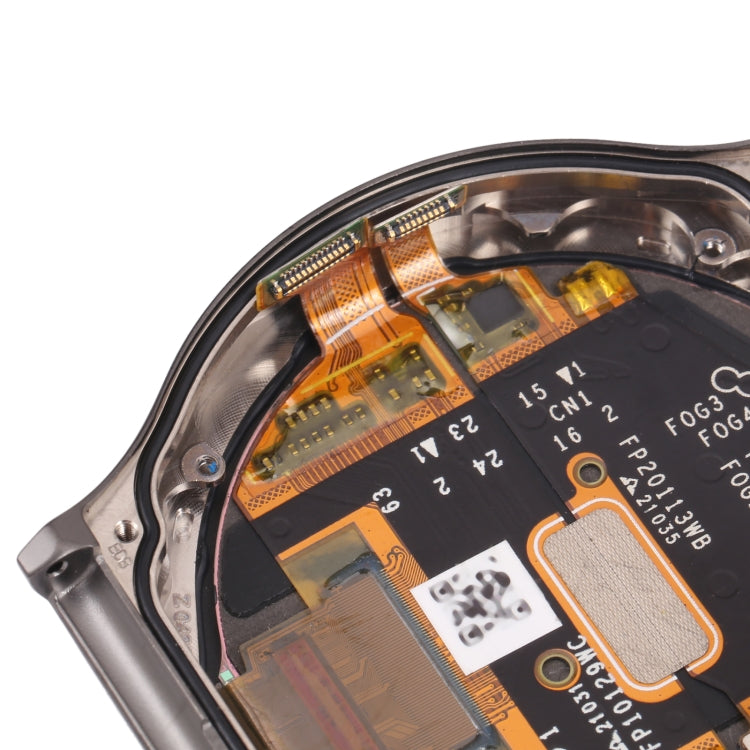 Original Sapphire Material LCD Screen and Digitizer Full Assembly With Frame for Huawei Watch GT 2 Pro VID-B19(Grey)
