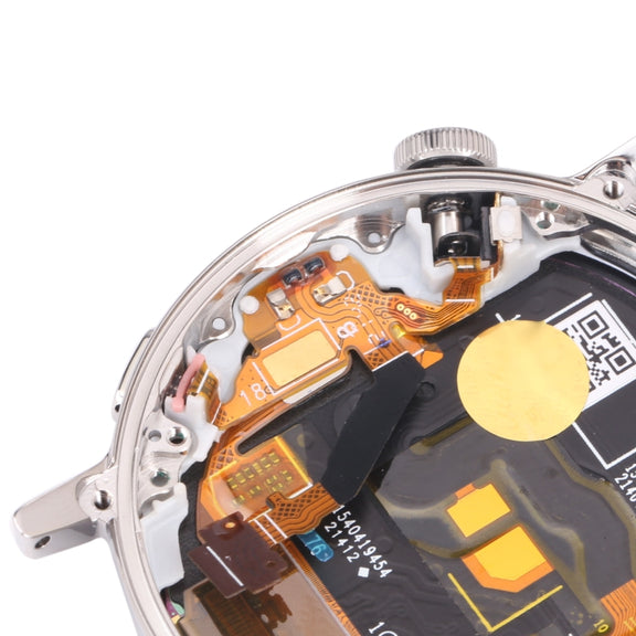 Original LCD Screen and Digitizer Full Assembly With Frame for Huawei Watch GT 3 42mm MIL-B19 (Silver)