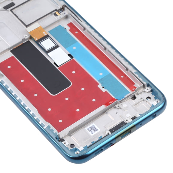 TFT LCD Screen for Nokia X20 TA-1341 TA-1344 Digitizer Full Assembly with Frame (Blue)