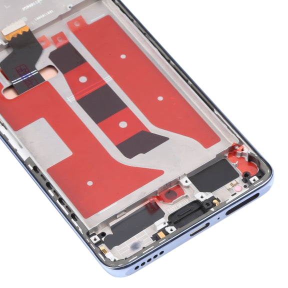 Original OLED LCD Screen for Huawei Nova 9 Digitizer Full Assembly with Frame(Blue)