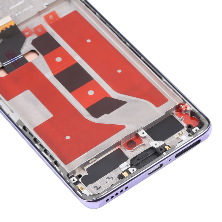 Original OLED LCD Screen for Huawei Nova 9 Digitizer Full Assembly with Frame(Purple)