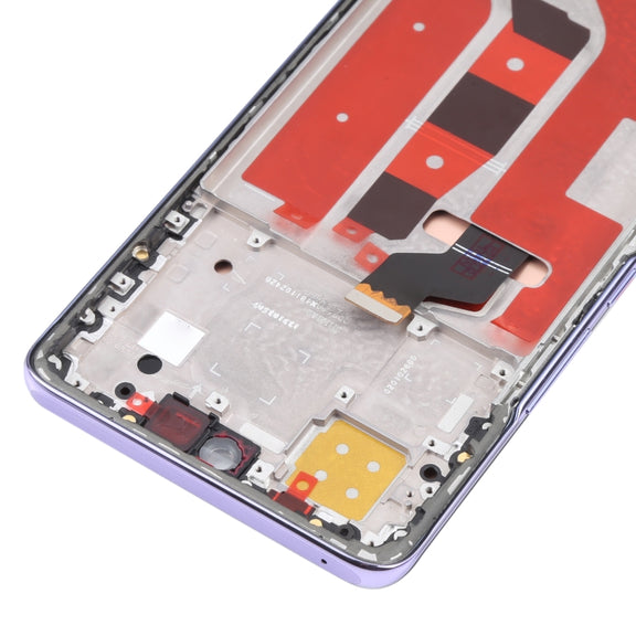 Original OLED LCD Screen for Huawei Nova 9 Digitizer Full Assembly with Frame(Purple)