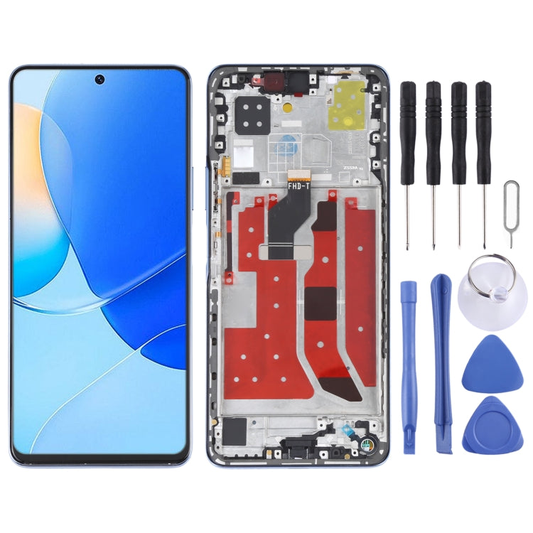 Original LCD Screen and Digitizer Full Assembly with Frame for Huawei Nova 9 SE(Purple) - free shipping - PMC TechLife - Order now!