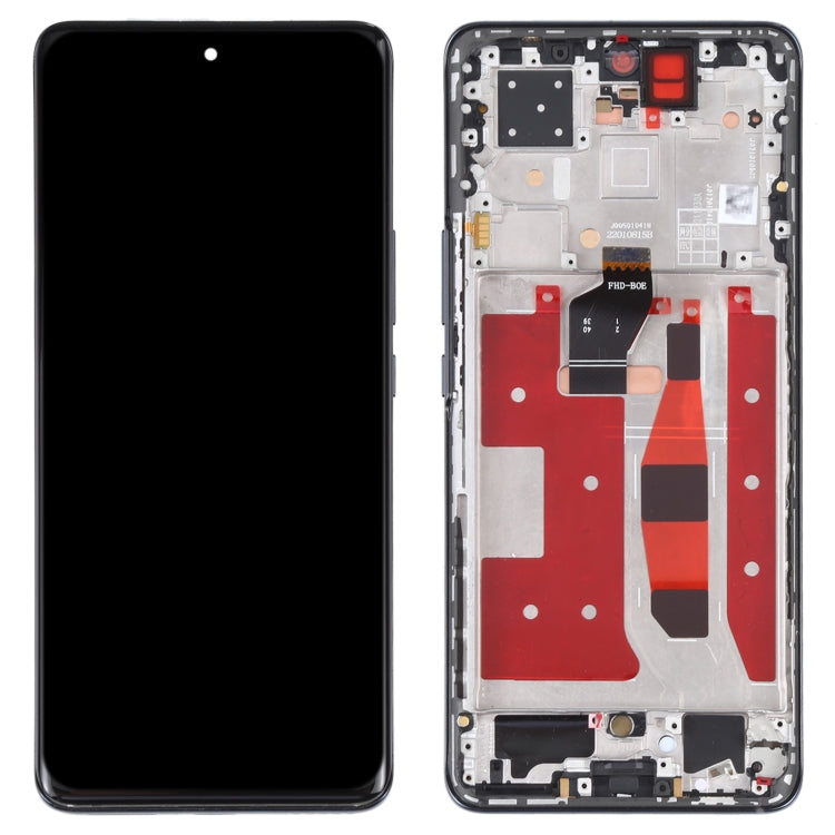 Original OLED LCD Screen for Honor 60 Pro Digitizer Full Assembly with Frame(Black) - free shipping - PMC TechLife - Order now!