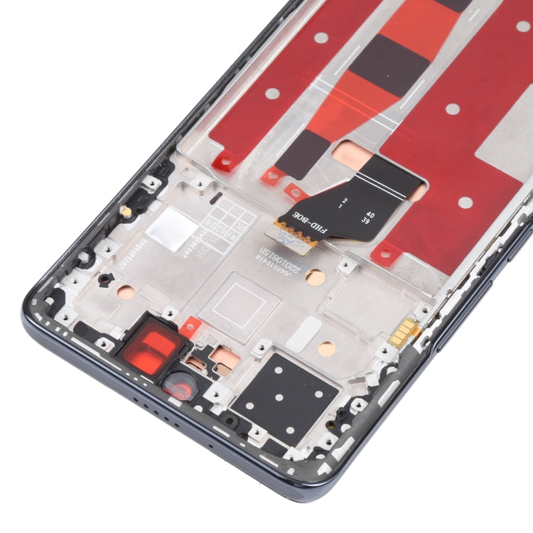 Original OLED LCD Screen for Honor 60 Pro Digitizer Full Assembly with Frame(Black) - free shipping - PMC TechLife - Order now!