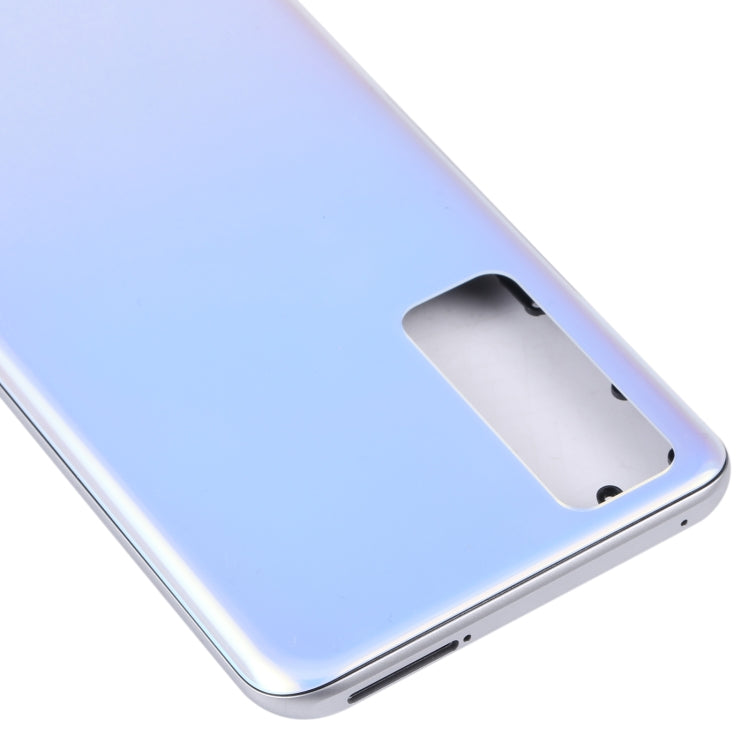 For vivo Y53s 5G Battery Back Cover with Middle Frame (Silver) - Back Cover by PMC TechLife | Online Shopping South Africa | PMC TechLife