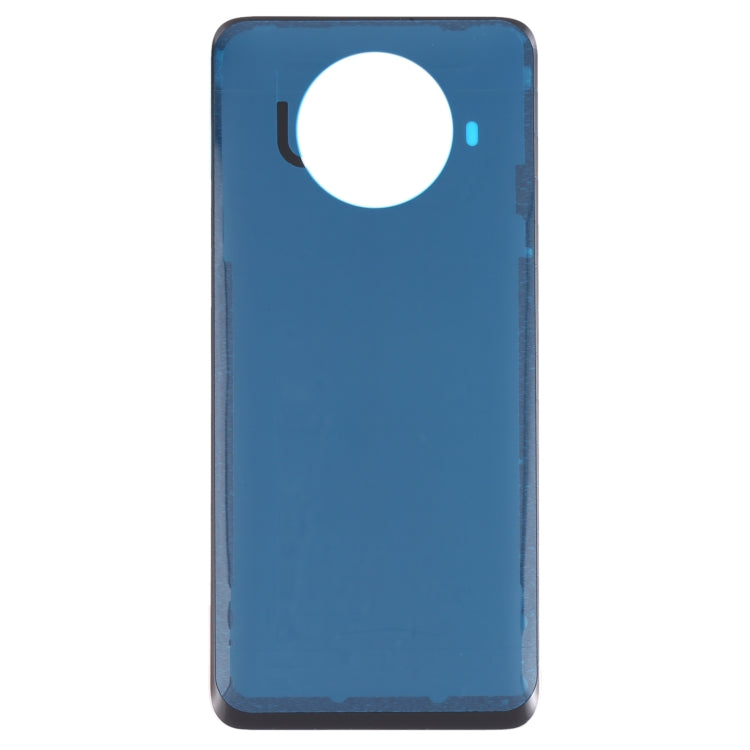 Glass Battery Back Cover for Xiaomi Redmi Note 9 Pro 5G/Mi 10T Lite 5G(Black)