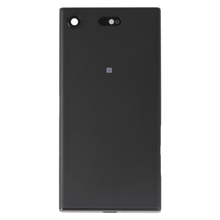 Original Battery Back Cover with Camera Lens Cover for Sony Xperia XZ1 Compact(Black)