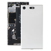 Original Battery Back Cover with Camera Lens Cover for Sony Xperia XZ1 Compact(Silver)
