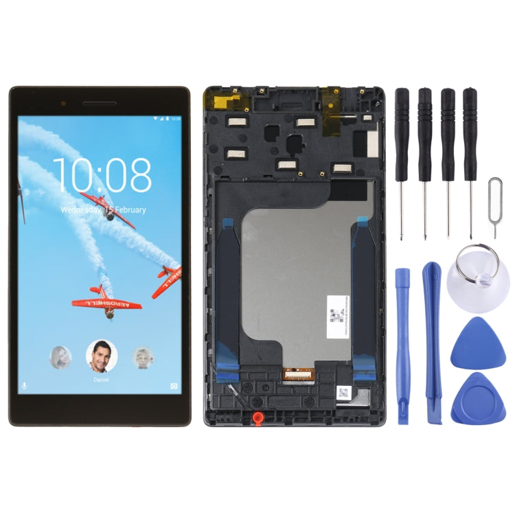 Original LCD Screen For Lenovo Tab 7 Essential TB-7304X TB-7304F TB-7304i TB-7304 Digitizer Full Assembly with Frame (Black) - free shipping - PMC TechLife - Order now!