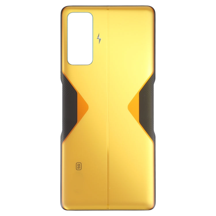 For Xiaomi Poco F4 GT Original Battery Back Cover(Yellow) - Back Cover by PMC TechLife | Online Shopping South Africa | PMC TechLife