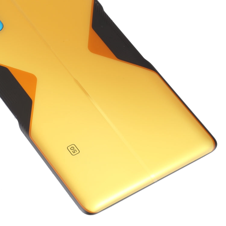 For Xiaomi Poco F4 GT Original Battery Back Cover(Yellow) - Back Cover by PMC TechLife | Online Shopping South Africa | PMC TechLife