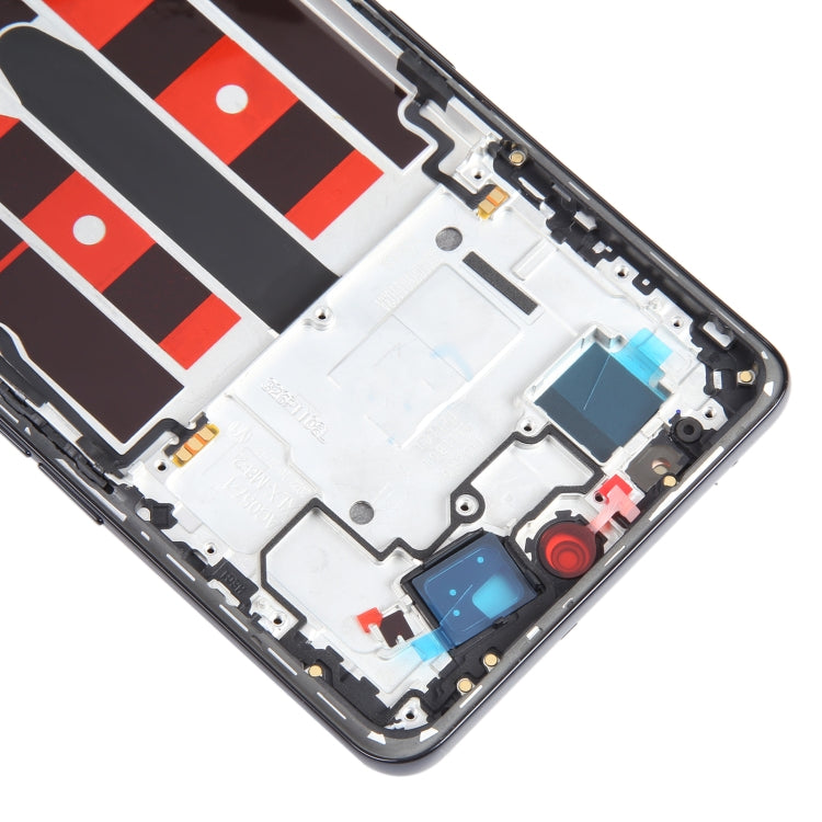 Original LCD Screen For OPPO A1 Pro Digitizer Full Assembly with Frame (Black)