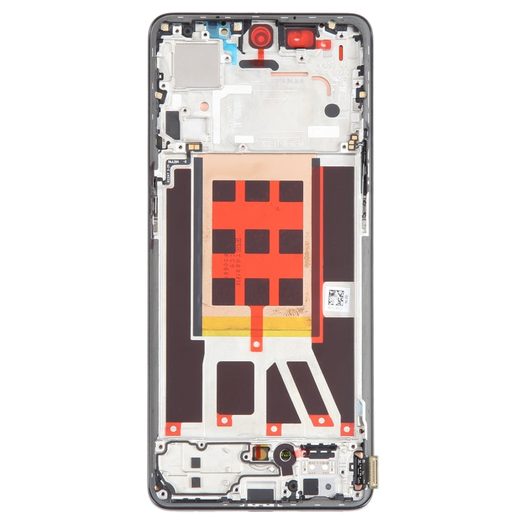 Original LCD Screen For OPPO Reno9 Pro Digitizer Full Assembly with Frame (Black)