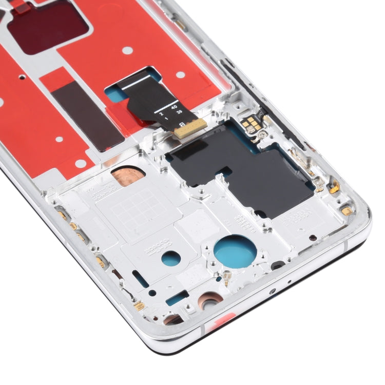 Original LCD Screen For Huawei P40 Pro Digitizer Full Assembly with Frame (Silver) - free shipping - PMC TechLife - Order now!