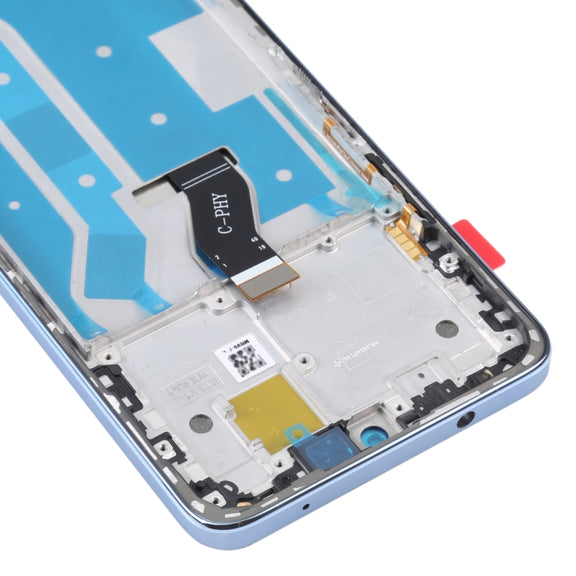 Original LCD Screen For Huawei Nova Y90 / Enjoy 50 Pro Digitizer Full Assembly with Frame(Blue)