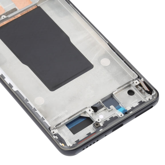 Original AMOLED LCD Screen For Xiaomi Redmi K50 Ultra / 12T / 12T Pro Digitizer Full Assembly with Frame (Black)
