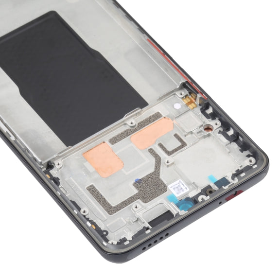 Original AMOLED LCD Screen For Xiaomi Redmi K50 Ultra / 12T / 12T Pro Digitizer Full Assembly with Frame (Black)