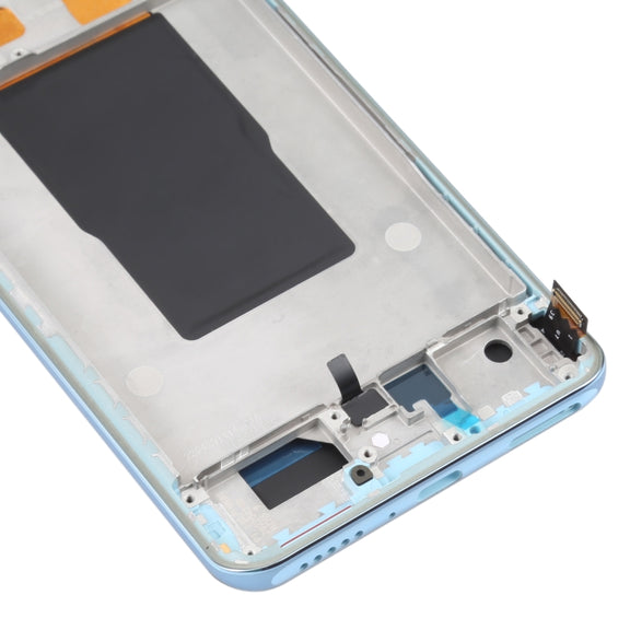 Original AMOLED LCD Screen For Xiaomi Redmi K50 Ultra / 12T / 12T Pro Digitizer Full Assembly with Frame (Blue)