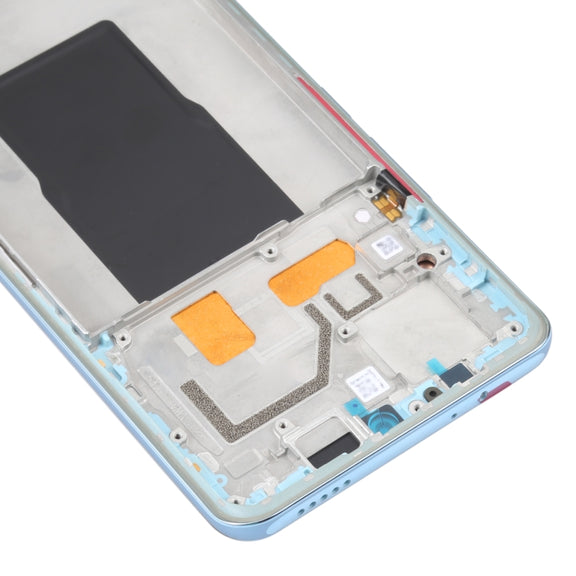 Original AMOLED LCD Screen For Xiaomi Redmi K50 Ultra / 12T / 12T Pro Digitizer Full Assembly with Frame (Blue)