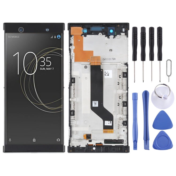 Original LCD Screen For Sony Xperia XA1 Ultra G3226 Digitizer Full Assembly with Frame(Black) - free shipping - PMC TechLife - Order now!