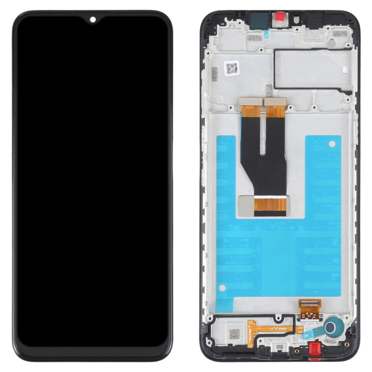 OEM LCD Screen For Nokia G11 / G21 Digitizer Full Assembly with Frame (Black) - free shipping - PMC TechLife - Order now!