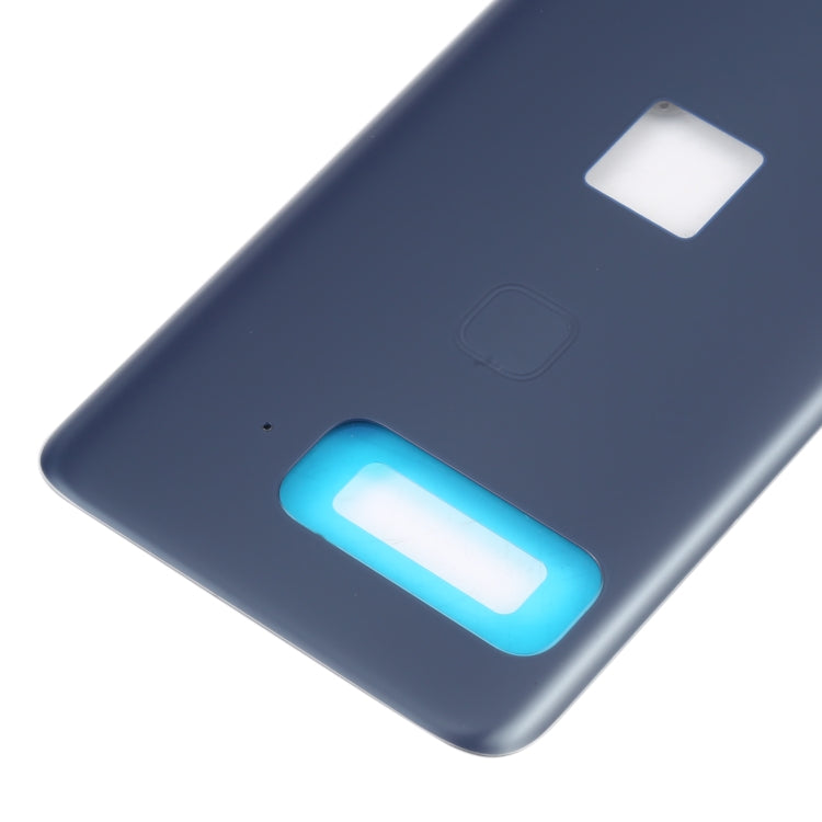 Glass Battery Back Cover for Asus Smartphone for Snapdragon Insiders, Fingerprint Hole(Dark Blue) - Back Cover by PMC TechLife | Online Shopping South Africa | PMC TechLife