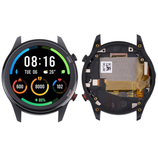 Original LCD Screen For Xiaomi Mi Watch / Watch Color Sport / Watch Revolve Active Digitizer Full Assembly with Frame (Black) - free shipping - PMC Jewellery - Order now!