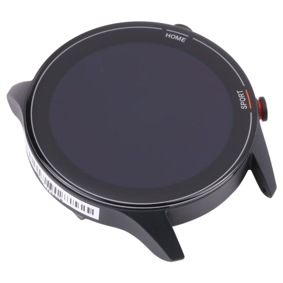 Original LCD Screen For Xiaomi Mi Watch / Watch Color Sport / Watch Revolve Active Digitizer Full Assembly with Frame (Black)