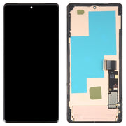 For Google Pixel 7 Pro GV4BC GE2AE Original AMOLED LCD Screen Digitizer Full Assembly with Frame (Black)