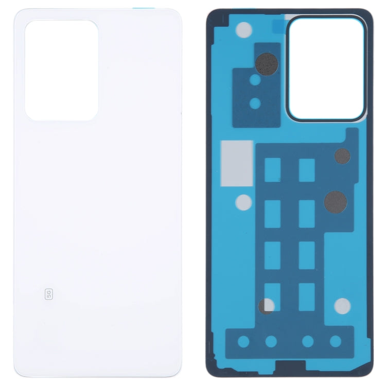For Xiaomi Redmi Note 12 Pro 5G Original Battery Back Cover(White) - Back Cover by PMC TechLife | Online Shopping South Africa | PMC TechLife