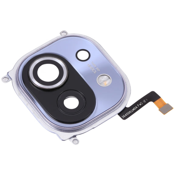 For Xiaomi Mi 11 Back Camera Lens Frame (Purple)
