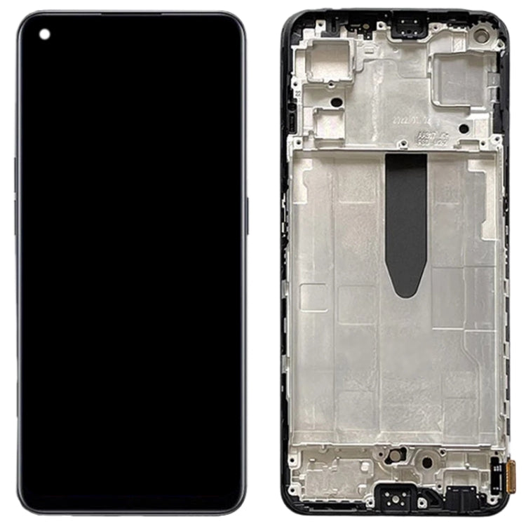 LCD Screen for OnePlus Nord CE 2 5G IV2201 Digitizer Full Assembly with Frame (Black) - LCD Screen by PMC TechLife | Online Shopping South Africa | PMC TechLife