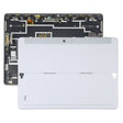 For Microsoft Surface Go 3 / Go 2 WiFi Battery Back Cover(Silver) - free shipping - PMC TechLife - Order now!