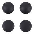 For Microsoft Surface Laptop 3 / Laptop 4 4 in 1 Bottom Case Rubber Mats (Black) - Microsoft Spare Parts by PMC TechLife | Online Shopping South Africa | PMC TechLife | Buy Now Pay Later Mobicred