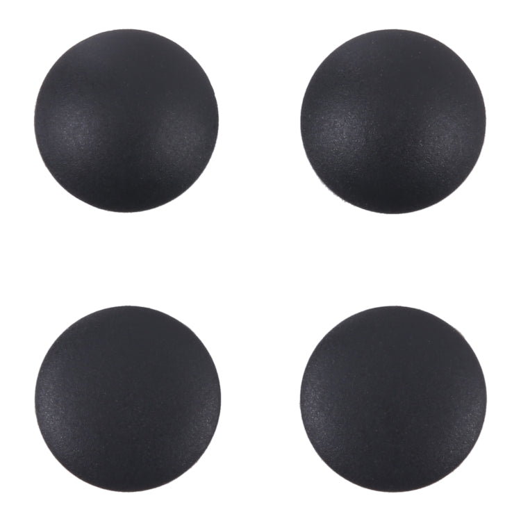 For Microsoft Surface Laptop 3 / Laptop 4 4 in 1 Bottom Case Rubber Mats (Black) - Microsoft Spare Parts by PMC Jewellery | Online Shopping South Africa | PMC Jewellery | Buy Now Pay Later Mobicred