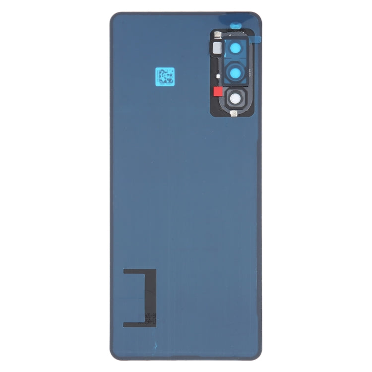 For Sony Xperia 10 IV Original Battery Back Cover(Blue)