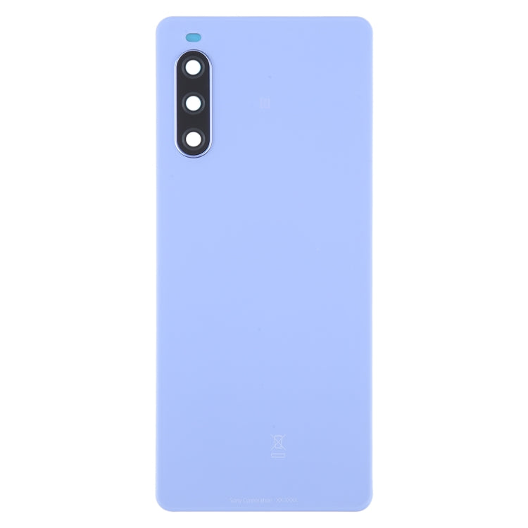 For Sony Xperia 10 IV Original Battery Back Cover(Purple) - Back Cover by PMC TechLife | Online Shopping South Africa | PMC TechLife