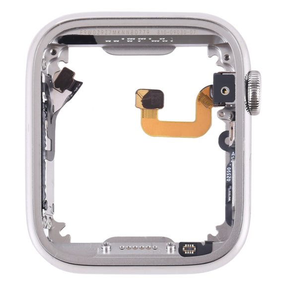 For Apple Watch Series 6 44mm Middle Frame Bezel Plate with Loudspeaker / Power / Rotating Shaft Flex Cable