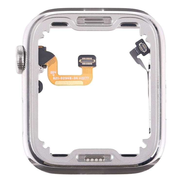 For Apple Watch Series 6 44mm Middle Frame Bezel Plate with Loudspeaker / Power / Rotating Shaft Flex Cable