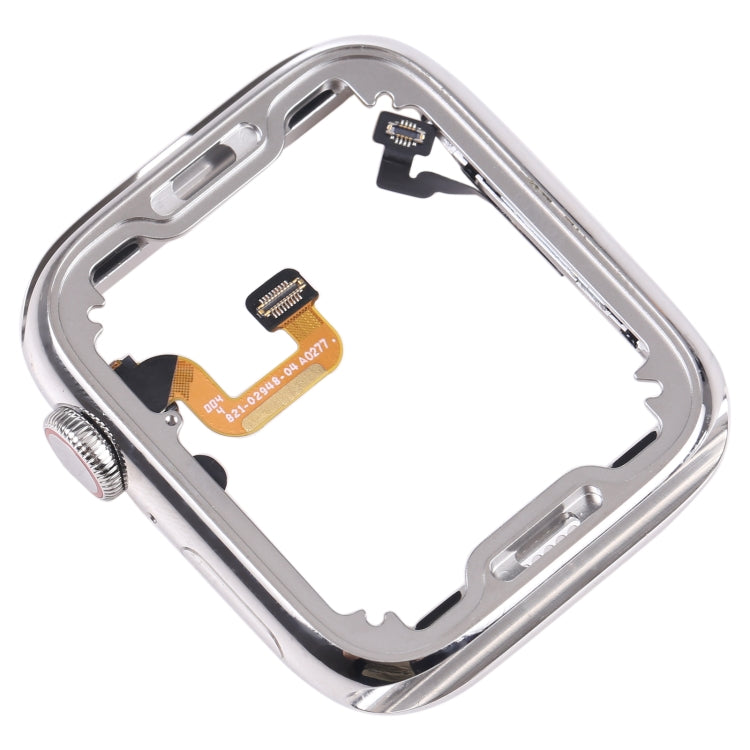 For Apple Watch Series 6 44mm Middle Frame Bezel Plate with Loudspeaker / Power / Rotating Shaft Flex Cable